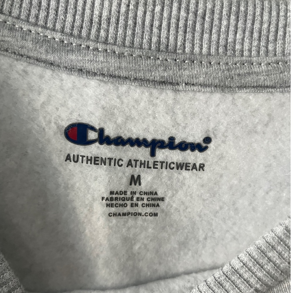Champion Girls Cropped Sweatshirt Sz M - Picture 2 of 2